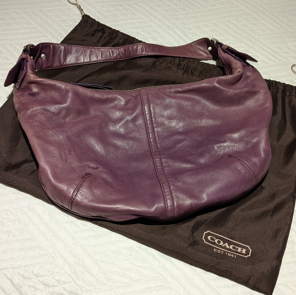 Authentic Coach Hobo Purse